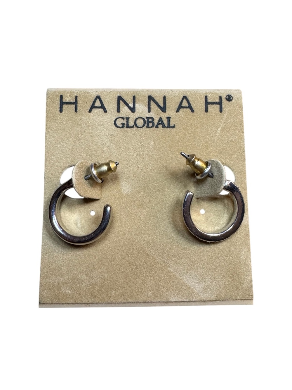Hannah Global Small Hoop Gem Earrings